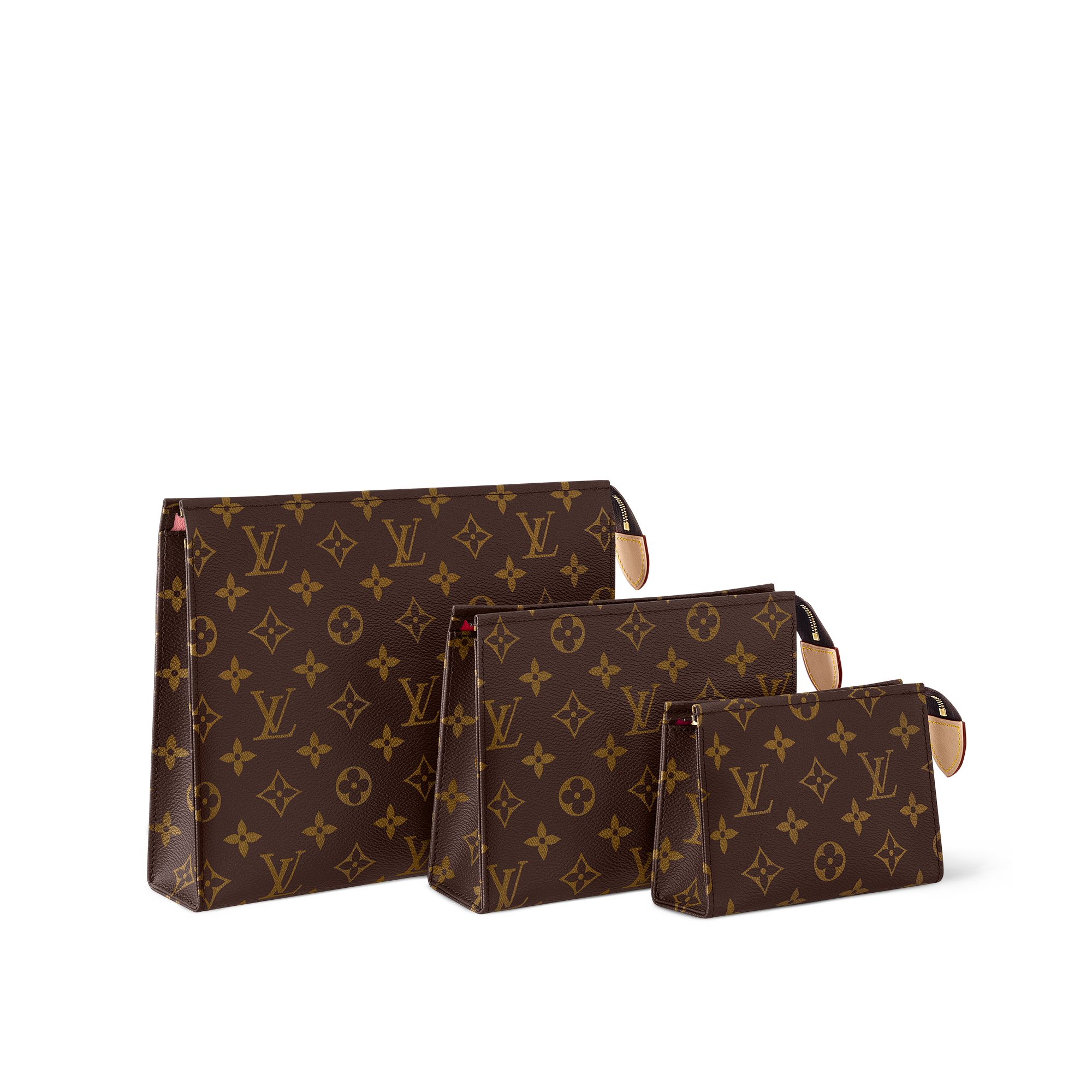 Trio Toilet Pouch Monogram - Wallets and Small Leather Goods